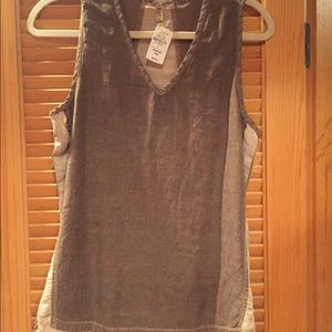 XCVI  V-neck sleeveless top